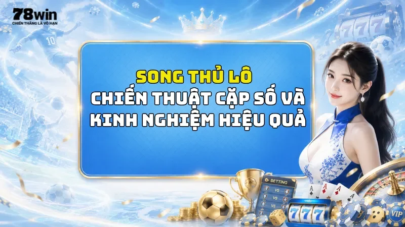 Song Thủ Lô 78Win - Chiến Thuật Cặp Số Và Kinh Nghiệm Hiệu Quả